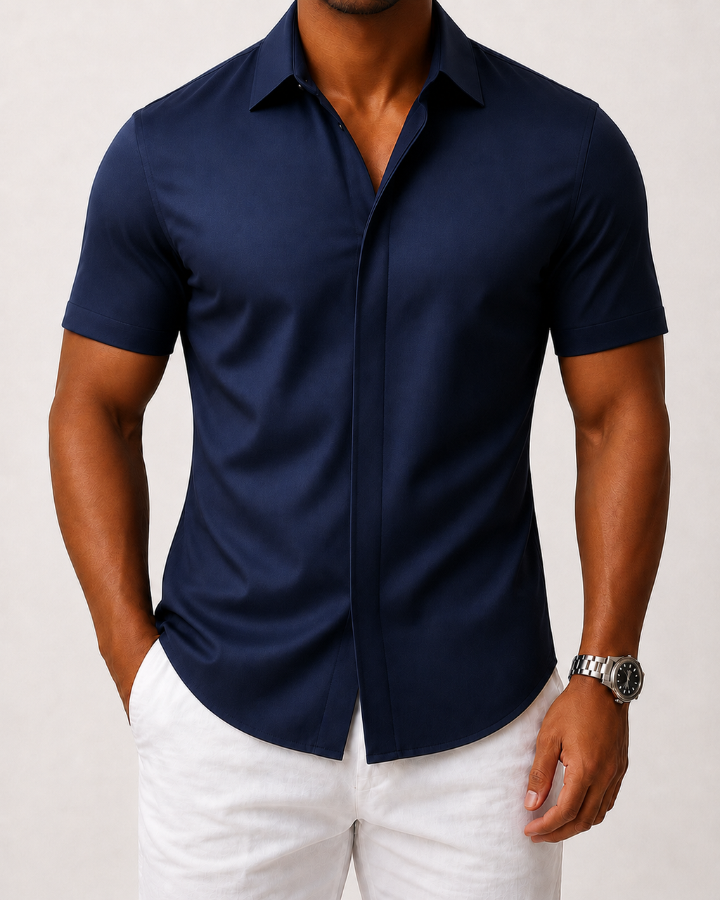 Camisa Capri | Tecido Italiano | Algodão Mercerizado |