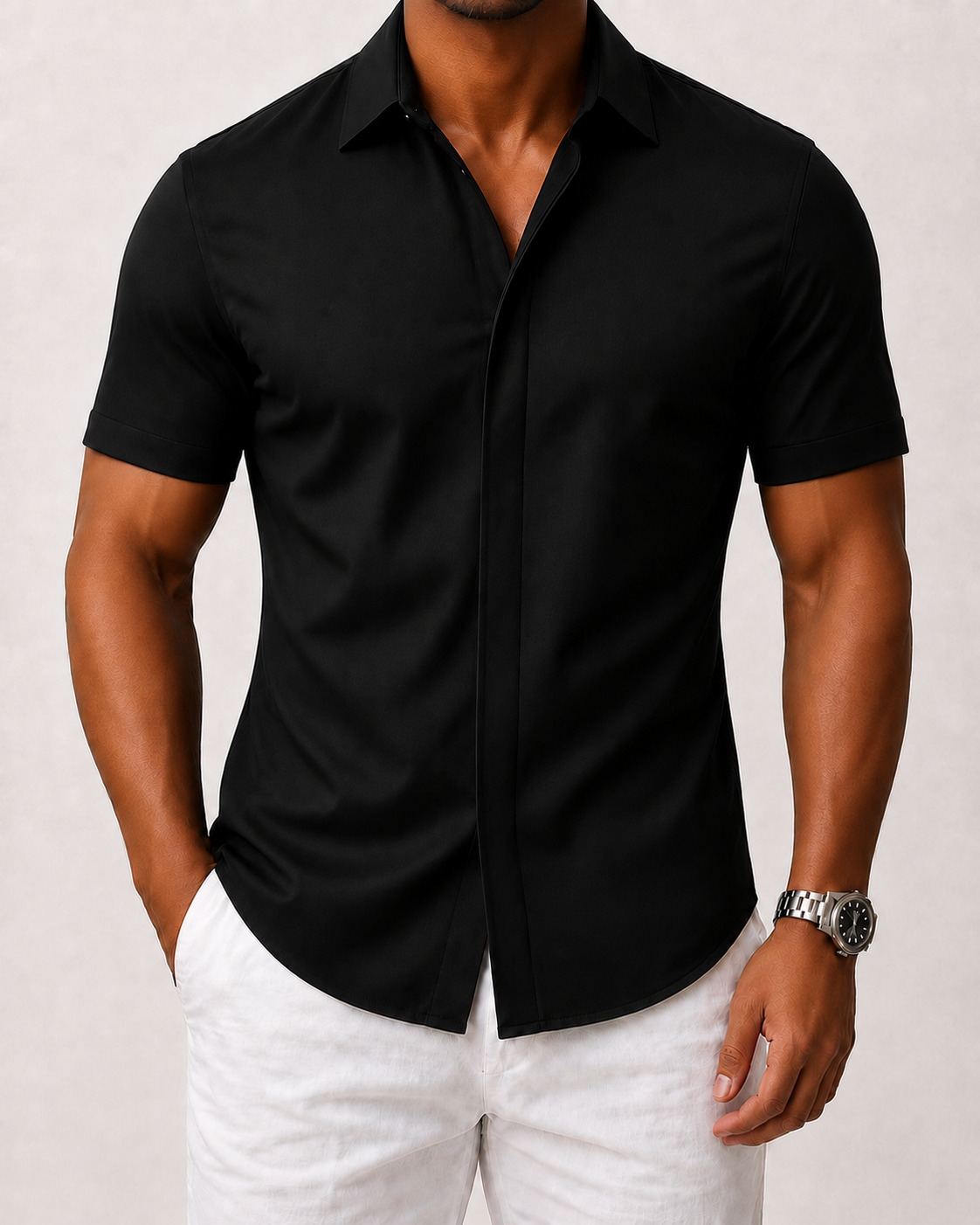 Camisa Capri | Tecido Italiano | Algodão Mercerizado |