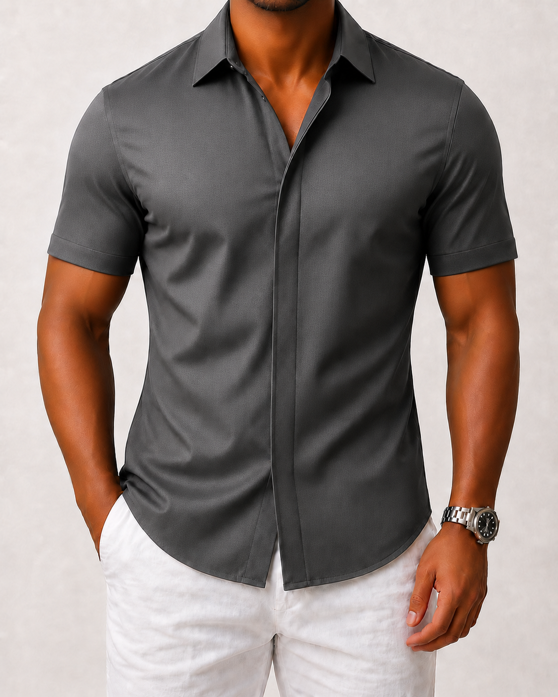 Camisa Capri | Tecido Italiano | Algodão Mercerizado |