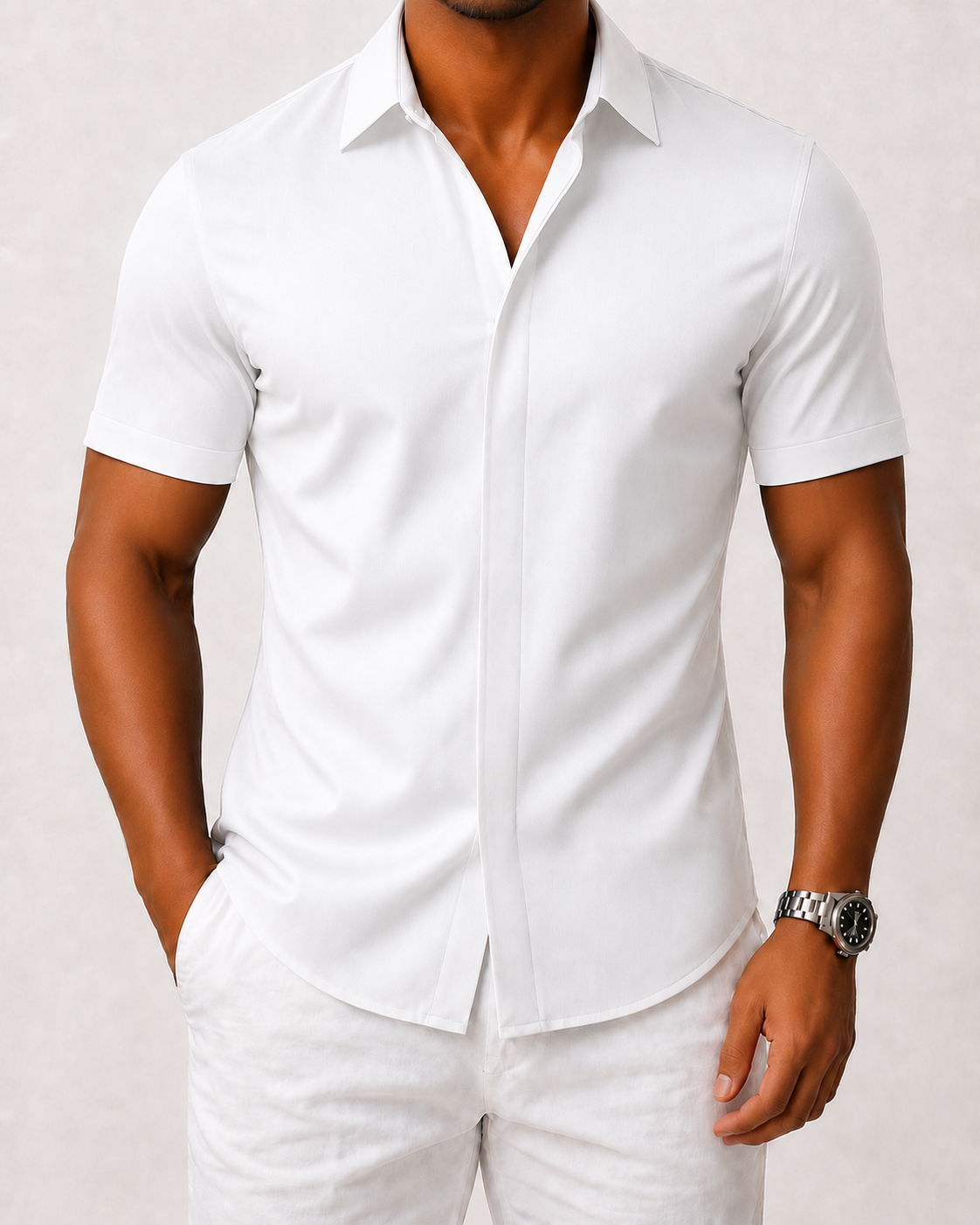 Camisa Capri | Tecido Italiano | Algodão Mercerizado |