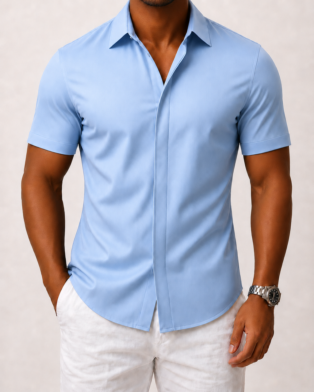 Camisa Capri | Tecido Italiano | Algodão Mercerizado |