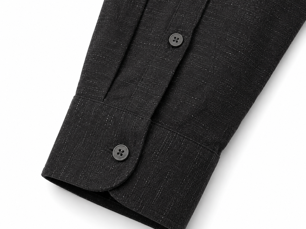 Camisa Noir Manga Longa — Algodão Premium 100%