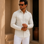 Camisa Noir Manga Longa — Algodão Premium 100%
