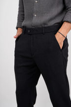 Calça Alfaiataria de Malha Super Stretch